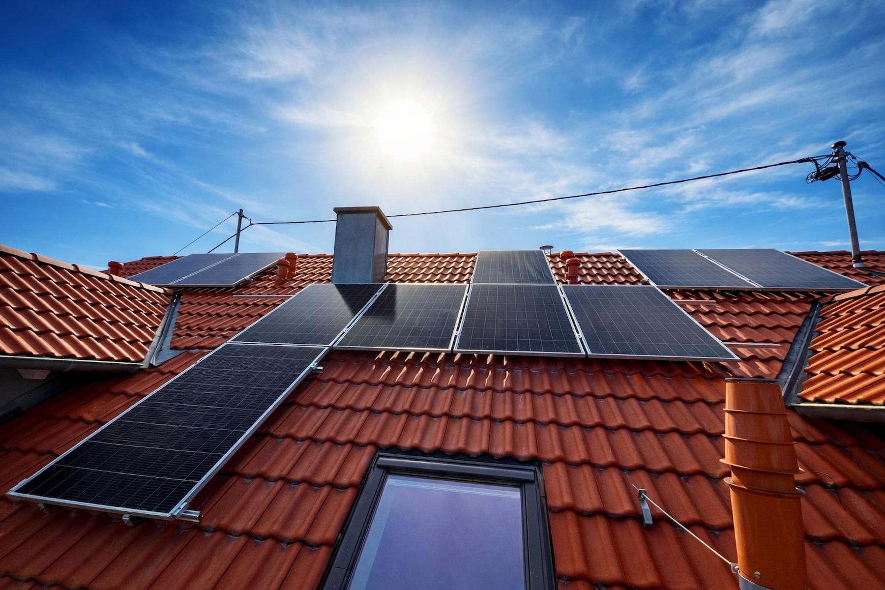 Photovoltaik Anlage Einfamilienhaus Südpfalz installiert von Elektro Pister