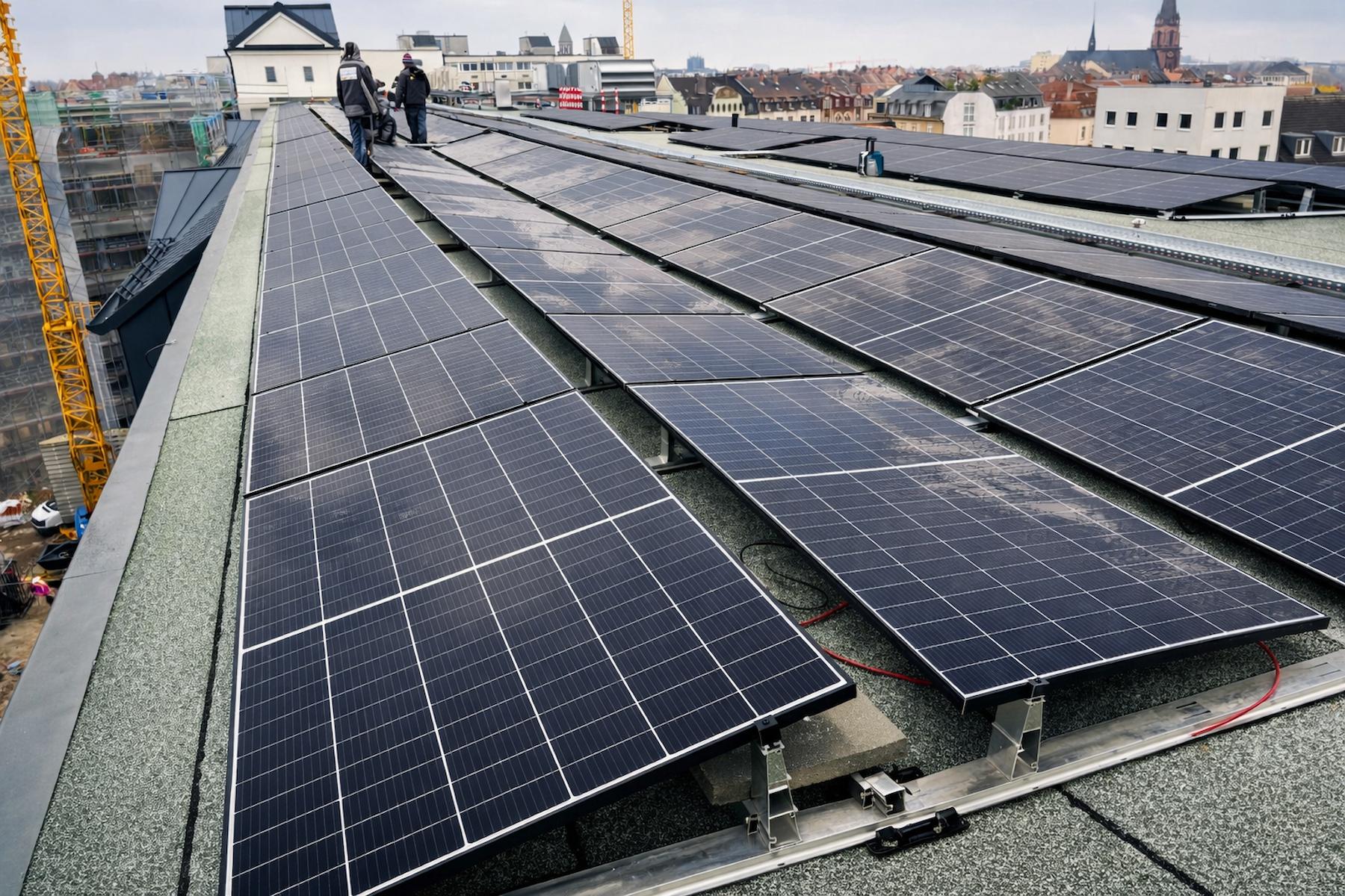 Photovoltaik Anlage Karlsruhe installiert von Elektro Pister